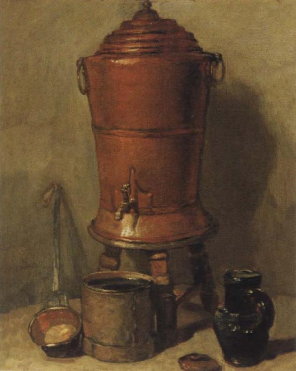 Jean Baptiste Simeon Chardin The white heir holder oil painting image